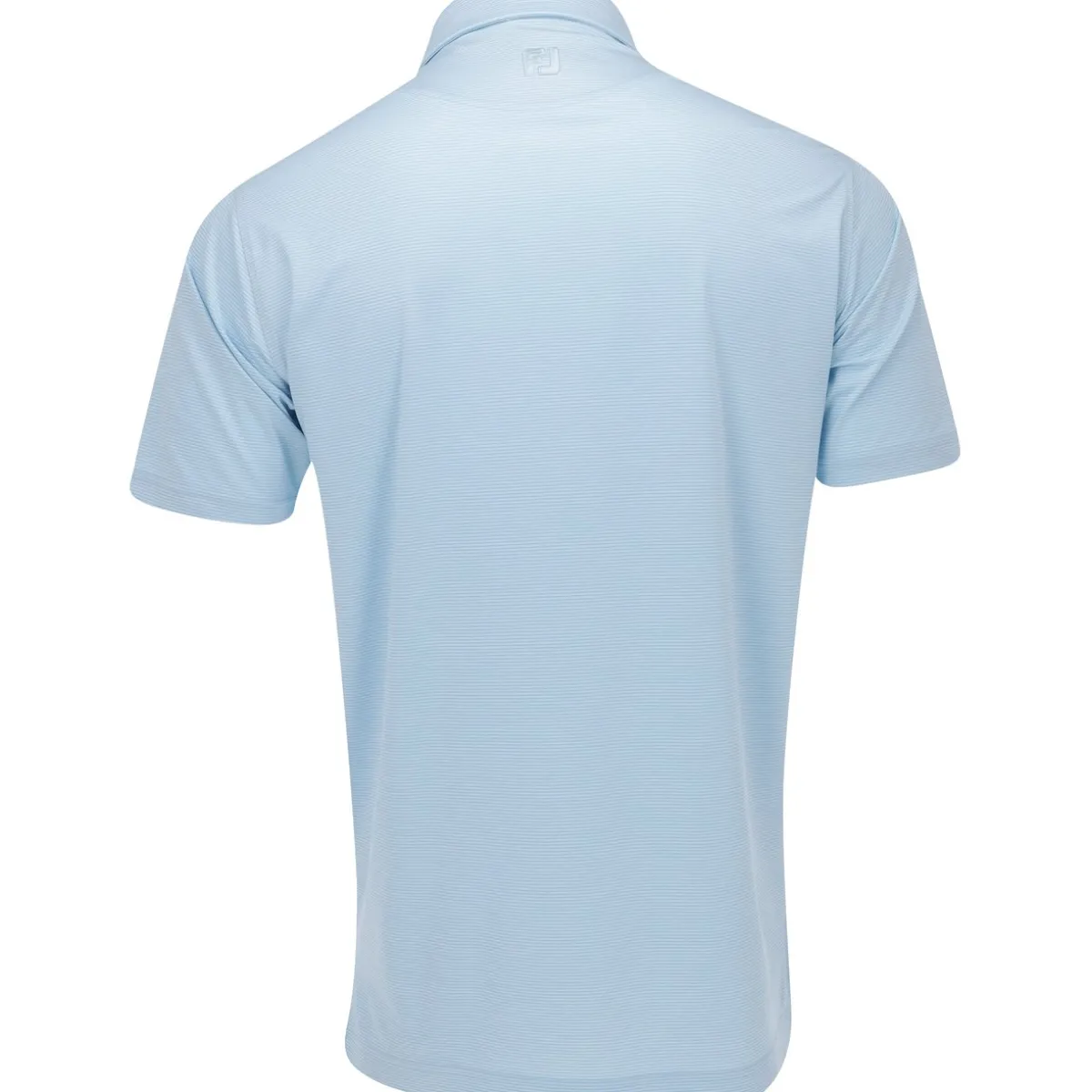 FootJoy Heather Stripe Self Collar Previous Season Apparel Style Shirt Polo Short Sleeve Golf Apparel