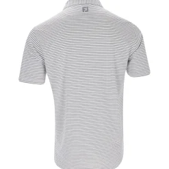 FootJoy Hickory Stripe Pique Shirt Polo Short Sleeve Golf Apparel