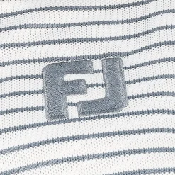 FootJoy Hickory Stripe Pique Shirt Polo Short Sleeve Golf Apparel
