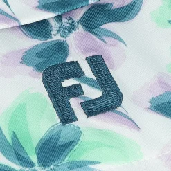 FootJoy L/S Floral Sun Protection Previous Season Apparel Style Shirt Polo Long Sleeve Golf Apparel