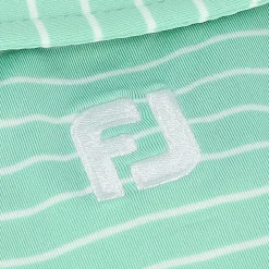 FootJoy L/S Pin Stripe Sun Protection Previous Season Apparel Style Shirt Polo Long Sleeve Golf Apparel
