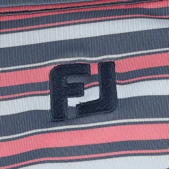 FootJoy Mixer Stripe Lisle Shirt Polo Short Sleeve Golf Apparel