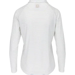 FootJoy Pin Stripe Sun Protection Previous Season Apparel Style Shirt Polo Long Sleeve Golf Apparel