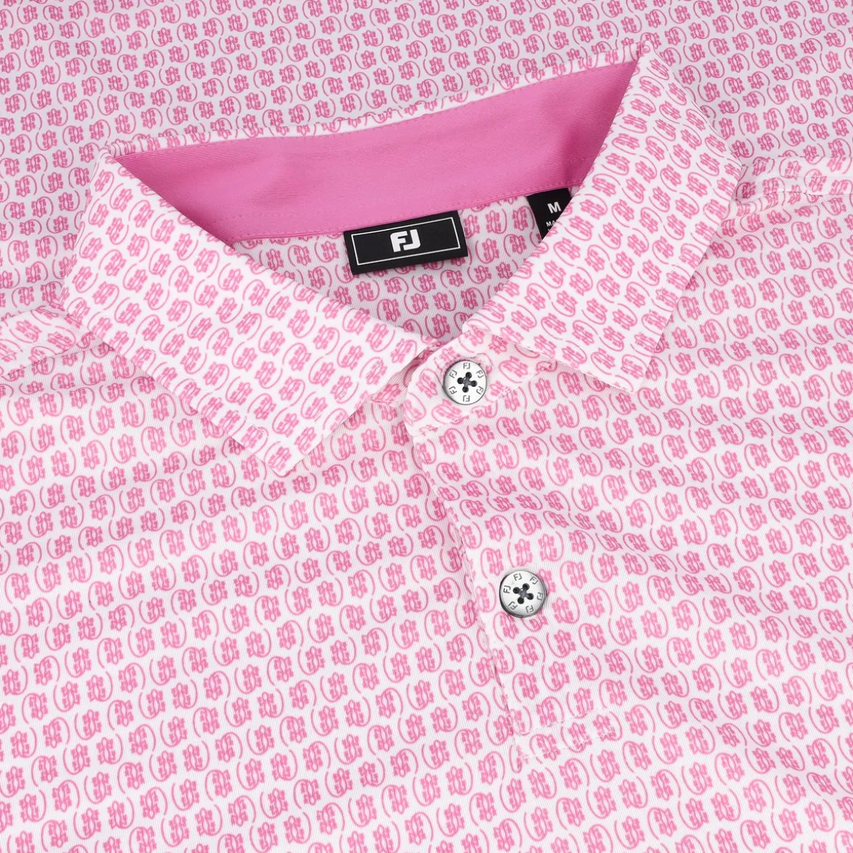 FootJoy Salamander Print Previous Season Apparel Style Shirt Polo Short Sleeve Golf Apparel