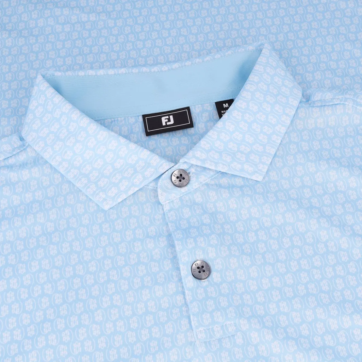 FootJoy Salamander Print Previous Season Apparel Style Shirt Polo Short Sleeve Golf Apparel