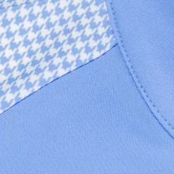 FootJoy Sleeveless 1/4 Zip Houndstooth Trim Previous Season Apparel Style Shirt Polo Short Sleeve Golf Apparel