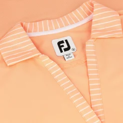 FootJoy Sleeveless Open Placket Shirt Polo Short Sleeve Golf Apparel