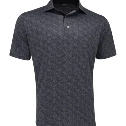 FootJoy Speckle Lisle Shirt Polo Short Sleeve Golf Apparel