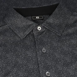 FootJoy Speckle Lisle Shirt Polo Short Sleeve Golf Apparel