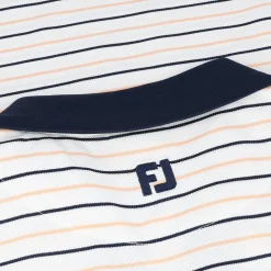 FootJoy Stripe Collar Sleeveless Previous Season Apparel Style Shirt Polo Short Sleeve Golf Apparel