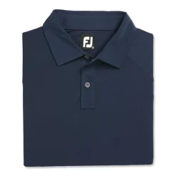 FootJoy Texture Mix Solid Previous Season Apparel Style Shirt Polo Short Sleeve Golf Apparel