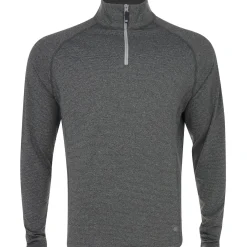 FootJoy ThermoSeries Heather Brushed Back Midlayer Outerwear Pullover Golf Apparel