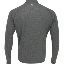 FootJoy ThermoSeries Heather Brushed Back Midlayer Outerwear Pullover Golf Apparel