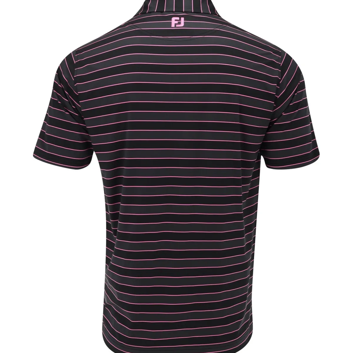 FootJoy Tonal Stripe Self Collar Previous Season Apparel Style Shirt Polo Short Sleeve Golf Apparel