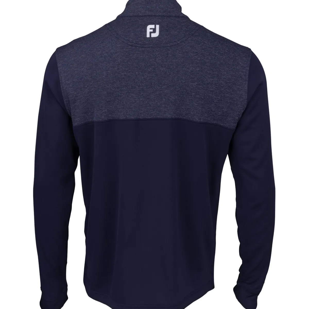 FootJoy Tour Logo Heather Yoke Half Zip Mid-Layer Previous Season Apparel Style Outerwear Pullover Golf Apparel