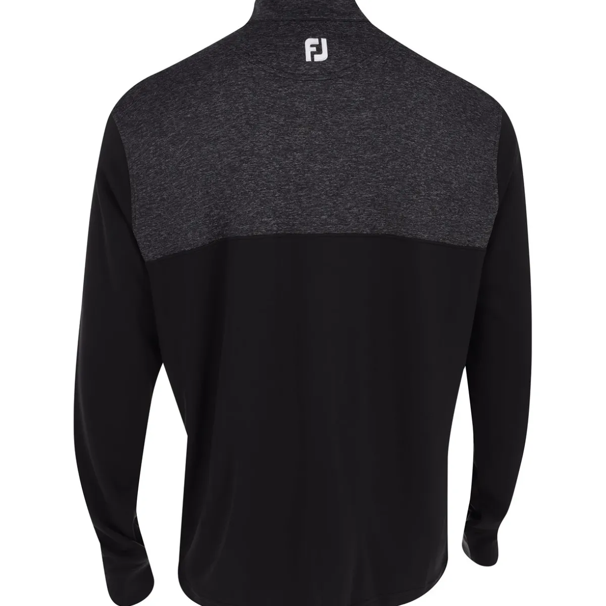 FootJoy Tour Logo Heather Yoke Half Zip Mid-Layer Previous Season Apparel Style Outerwear Pullover Golf Apparel