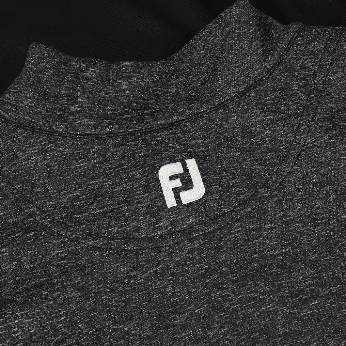 FootJoy Tour Logo Heather Yoke Half Zip Mid-Layer Previous Season Apparel Style Outerwear Pullover Golf Apparel