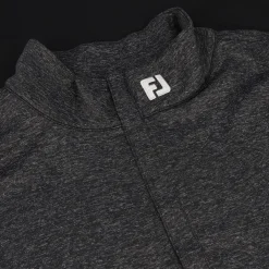 FootJoy Tour Logo Heather Yoke Half Zip Mid-Layer Previous Season Apparel Style Outerwear Pullover Golf Apparel