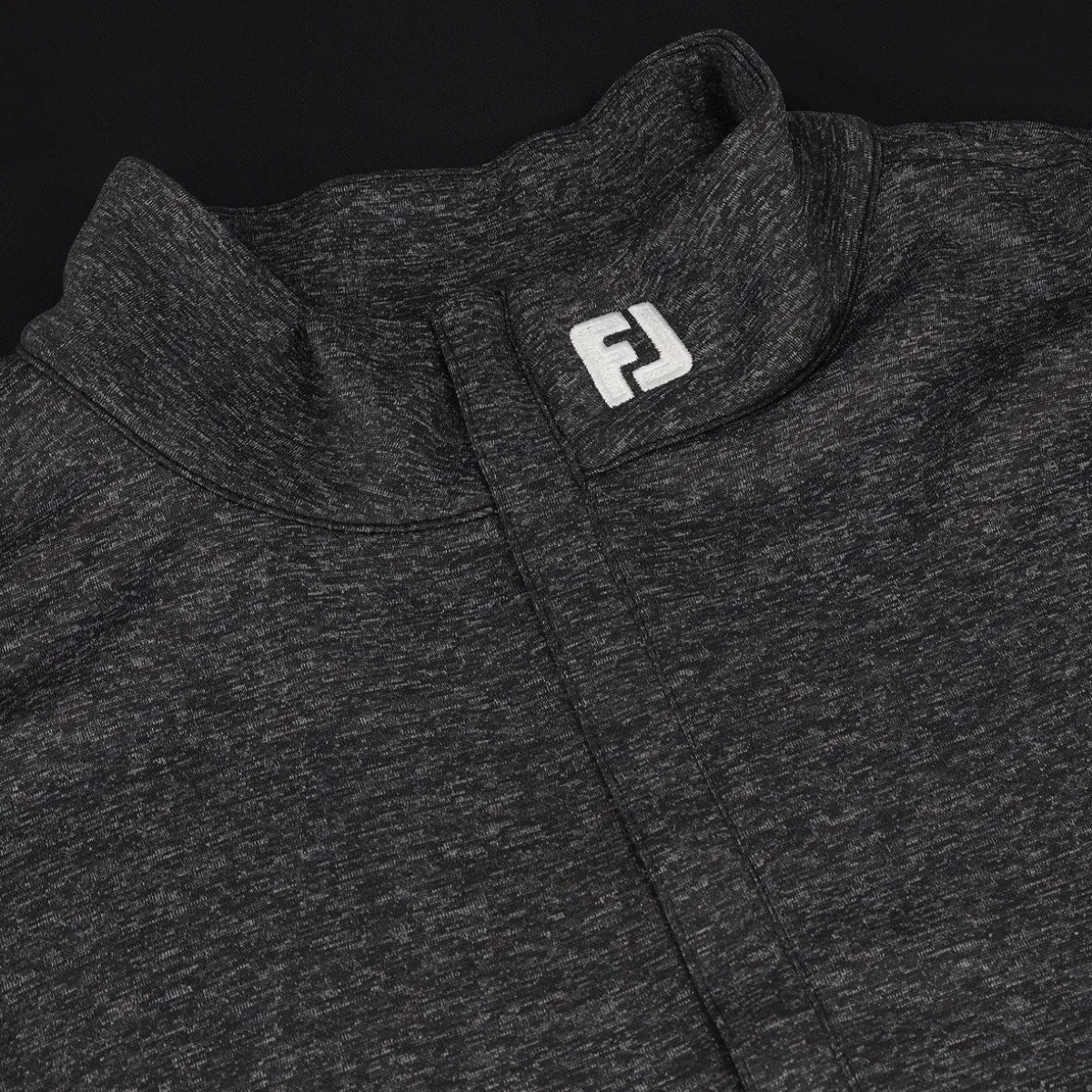 FootJoy Tour Logo Heather Yoke Half Zip Mid-Layer Previous Season Apparel Style Outerwear Pullover Golf Apparel