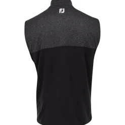 FootJoy Tour Logo Heather Yoke Half-Zip Previous Season Apparel Style Outerwear Vest Golf Apparel