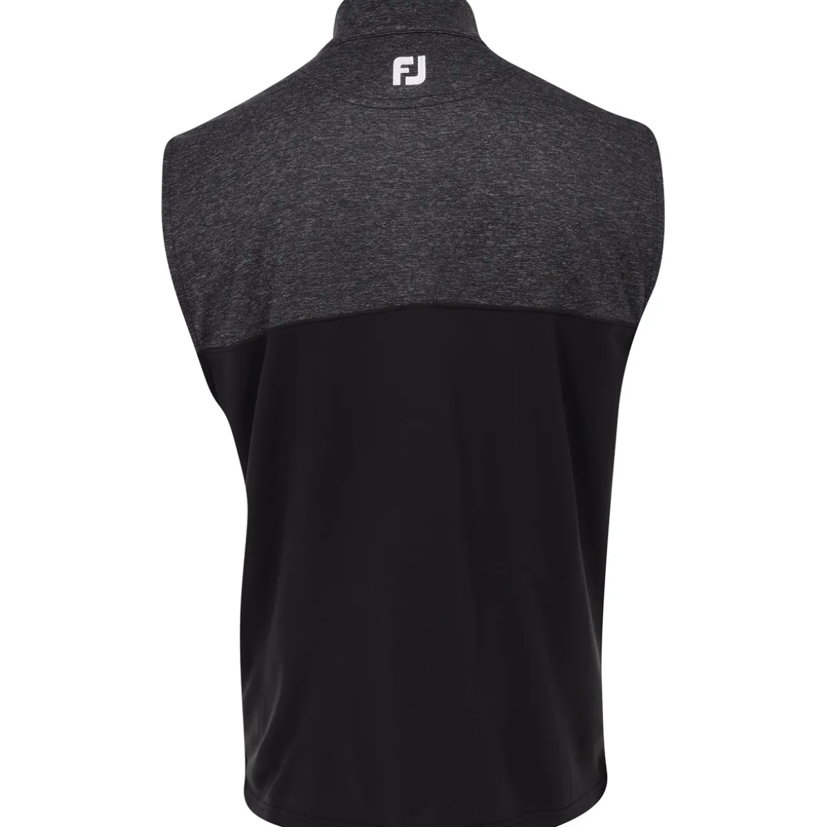 FootJoy Tour Logo Heather Yoke Half-Zip Previous Season Apparel Style Outerwear Vest Golf Apparel