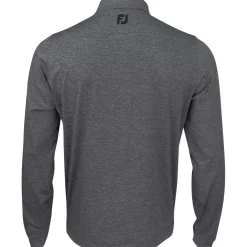 FootJoy Tour Logo Lightweight Solid Midlayer w/ trim Outerwear Pullover Golf Apparel