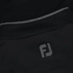 FootJoy Tour Logo Lightweight Solid Midlayer w/ trim Outerwear Pullover Golf Apparel