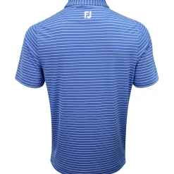 FootJoy Tour Logo ProDry Performance Classic Stripe Shirt Polo Short Sleeve Golf Apparel