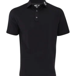 FootJoy Tour Logo ProDry Performance Solid Lisle Set On Placket Self Collar Shirt Polo Short Sleeve Golf Apparel