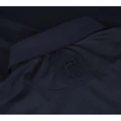 FootJoy Tour Logo ProDry Performance Solid Lisle Set On Placket Self Collar Shirt Polo Short Sleeve Golf Apparel