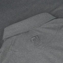 FootJoy Tour Logo ProDry Performance Solid Lisle Set On Placket Self Collar Shirt Polo Short Sleeve Golf Apparel