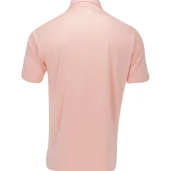 FootJoy TOUR LOGO Solid Lisle Set on placket Shirt Polo Short Sleeve Golf Apparel