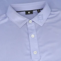 FootJoy Tour Logo Solid Lisle Shirt Polo Short Sleeve Golf Apparel