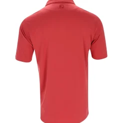 FootJoy Tour Logo Solid Lisle Shirt Polo Short Sleeve Golf Apparel