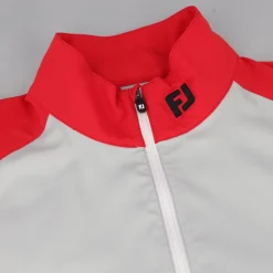 FootJoy TOUR LOGO Zephyr SS Windshirt Outerwear Wind Jacket Golf Apparel