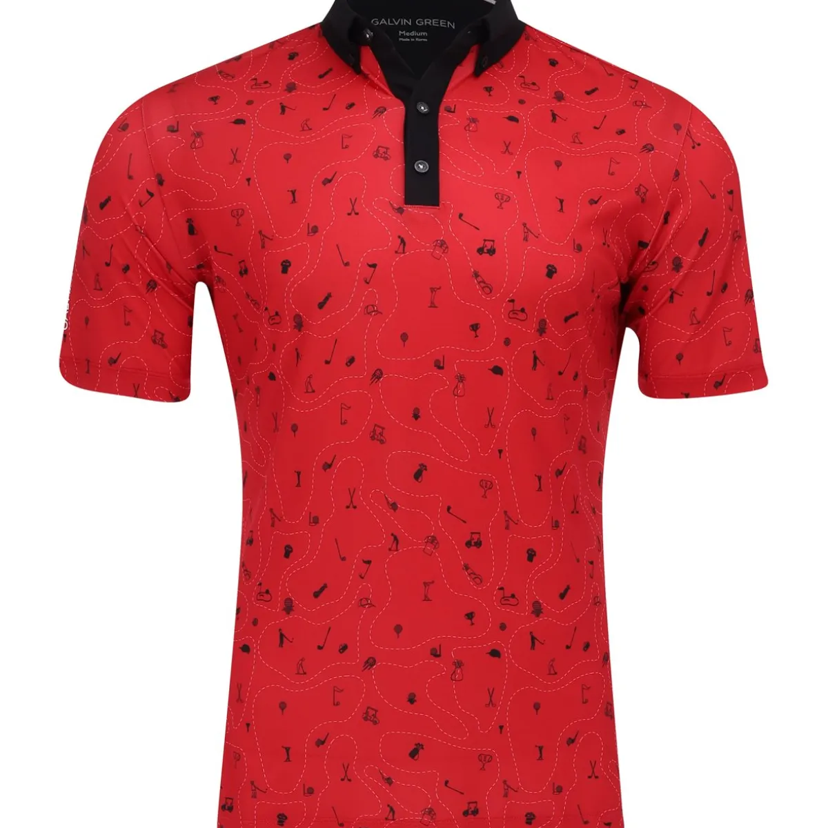 Galvin Green Miro V8+ Shirt Polo Short Sleeve Golf Apparel