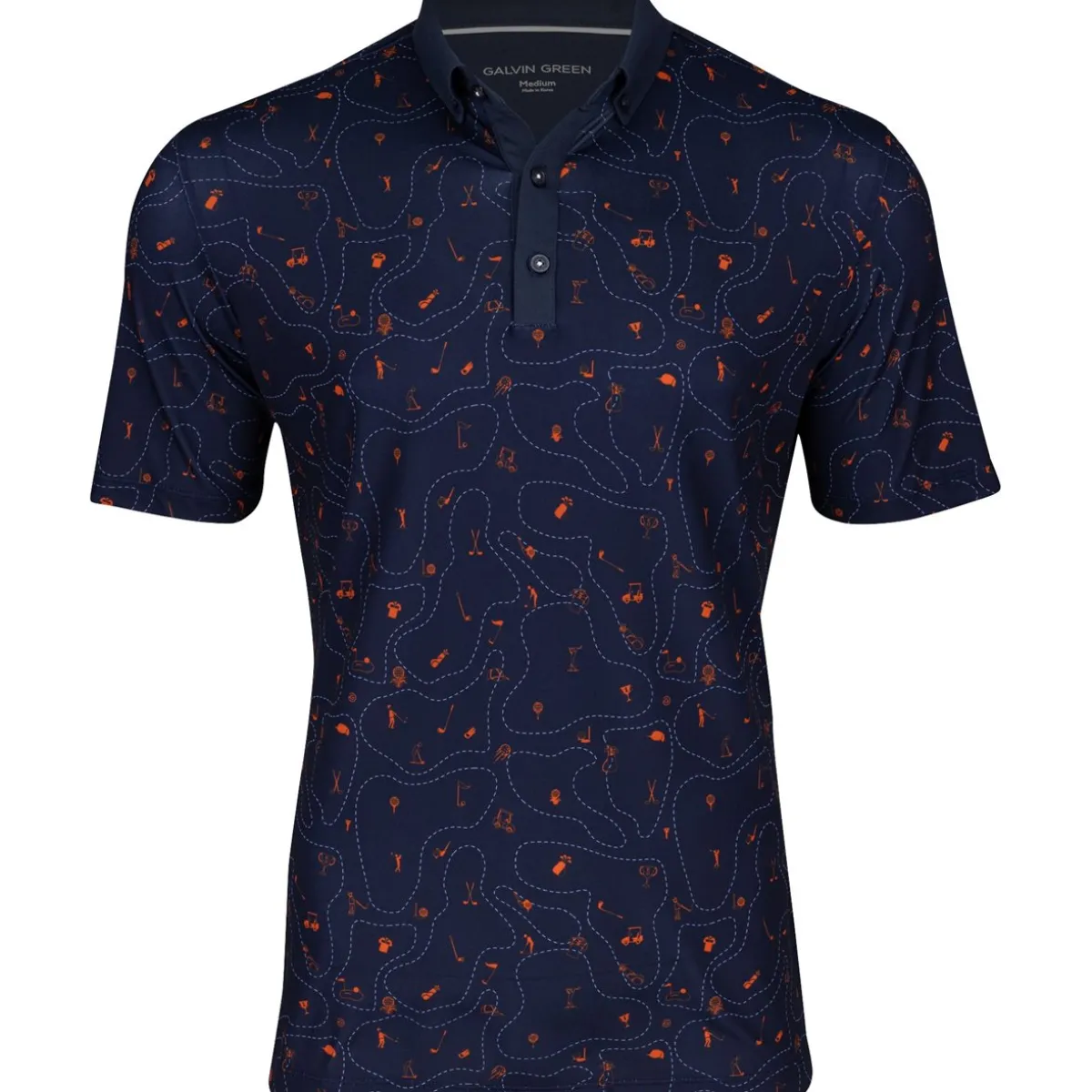 Galvin Green Miro V8+ Shirt Polo Short Sleeve Golf Apparel