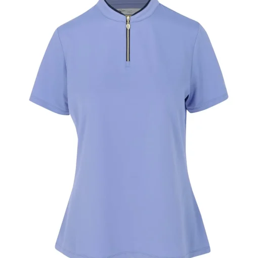 Greg Norman Bella Shirt Polo Short Sleeve Golf Apparel