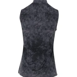 Greg Norman Emma S/L Ethereal Print Mock Shirt Polo Short Sleeve Golf Apparel