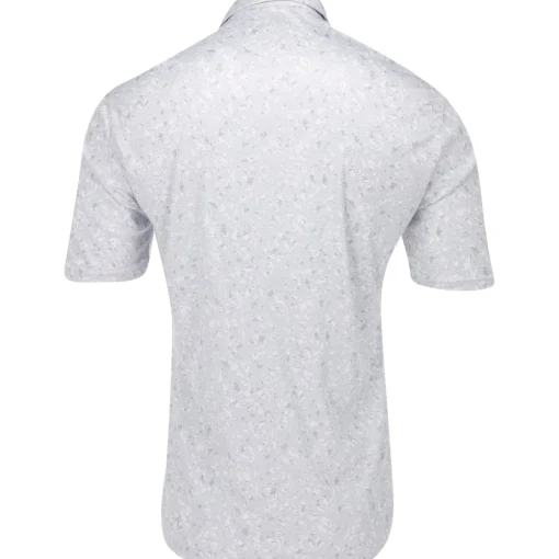 Greg Norman Marble Shark ML75 Polo Shirt Polo Short Sleeve Golf Apparel