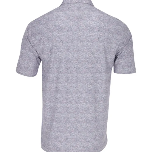 Greg Norman Medallion ML75 Shirt Polo Short Sleeve Golf Apparel