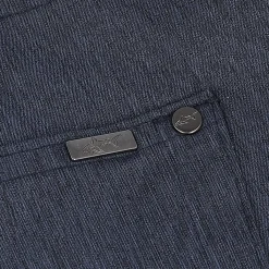 Greg Norman MICROLUX 5 Pocket Heathered Pants Flat Front Golf Apparel