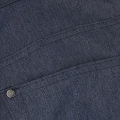 Greg Norman MICROLUX 5 Pocket Heathered Pants Flat Front Golf Apparel
