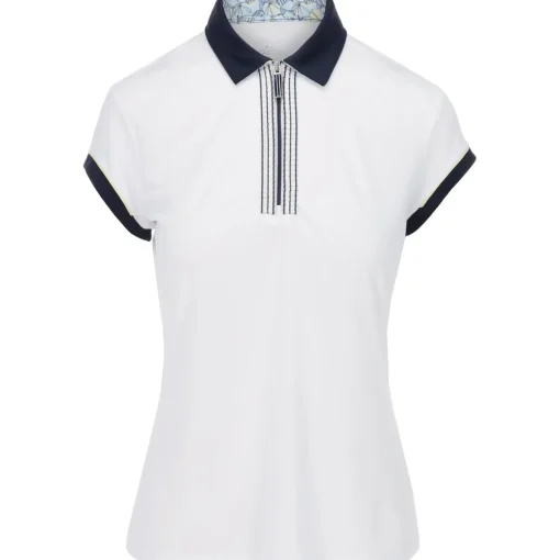 Greg Norman Nikki ML75 Stretch Shirt Polo Short Sleeve Golf Apparel