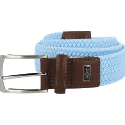 Greg Norman Solid Braided Stretch Accessories Belts Golf Apparel