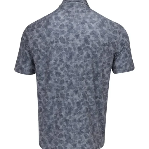 Greg Norman Solitaire ML75 Stretch Shirt Polo Short Sleeve Golf Apparel