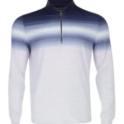 Greg Norman Sunset Ombre Outerwear Pullover Golf Apparel