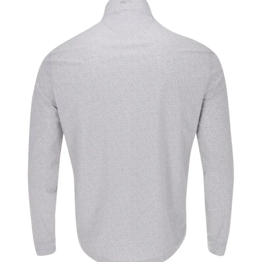 Greg Norman Weatherknit Boomerang Stretch 1/4 Zip Outerwear Pullover Golf Apparel