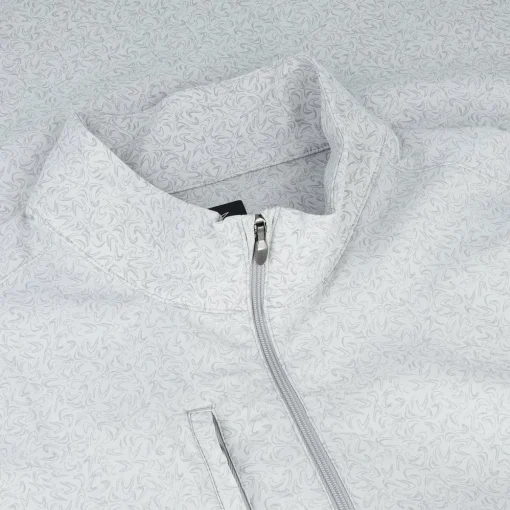 Greg Norman Weatherknit Boomerang Stretch 1/4 Zip Outerwear Pullover Golf Apparel