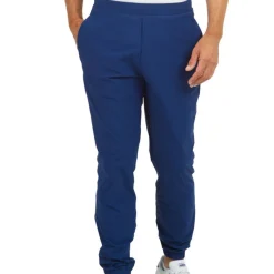 IBKUL Solid Joggers Pants Flat Front Golf Apparel
